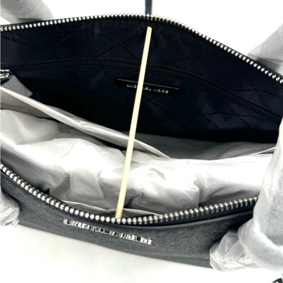 Michael Kors Large Charlotte TZ Tote Bag Black Signature - Picture 9 of 10